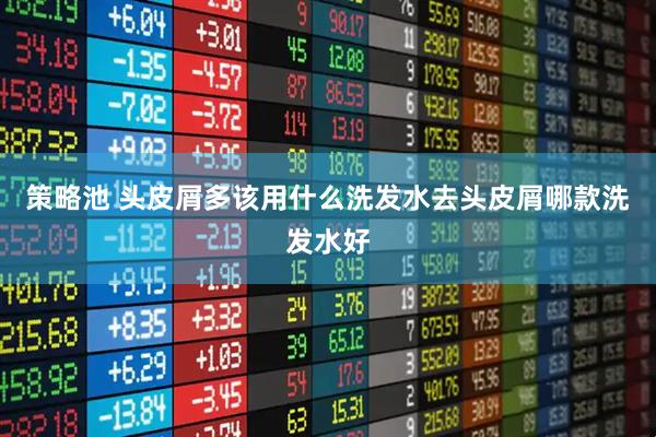 策略池 头皮屑多该用什么洗发水去头皮屑哪款洗发水好