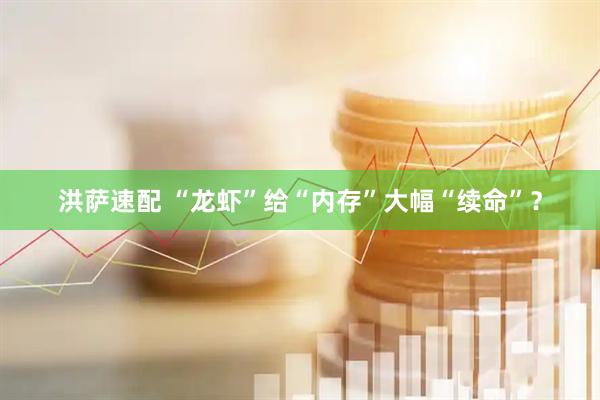 洪萨速配 “龙虾”给“内存”大幅“续命”？