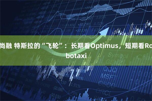 尚融 特斯拉的“飞轮”：长期看Optimus，短期看Robotaxi
