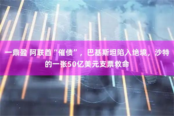 一鼎盈 阿联酋“催债”，巴基斯坦陷入绝境，沙特的一张50亿美元支票救命